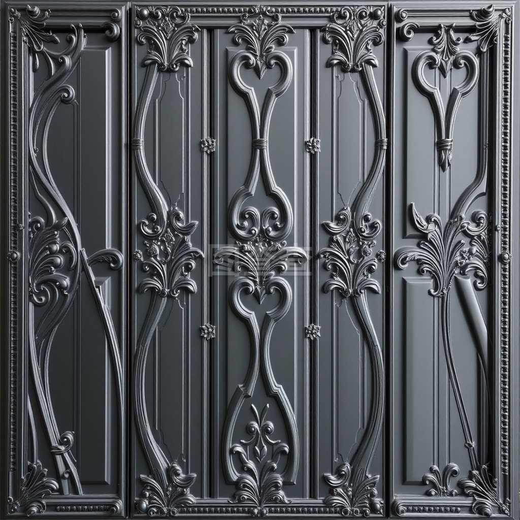 建筑艺术的黑银交响 金属装饰面板的制造与应用